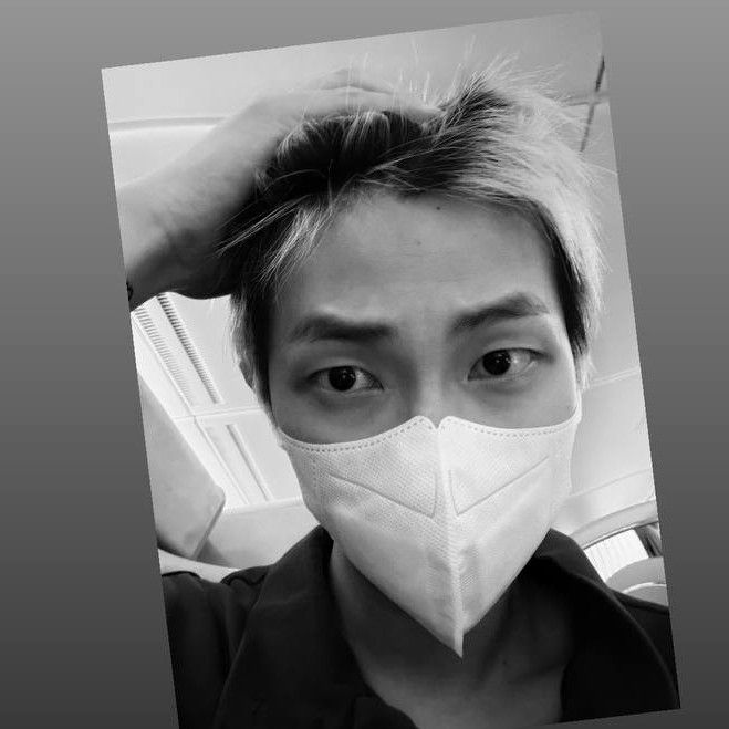 Recent activity shot of RM (BTS)