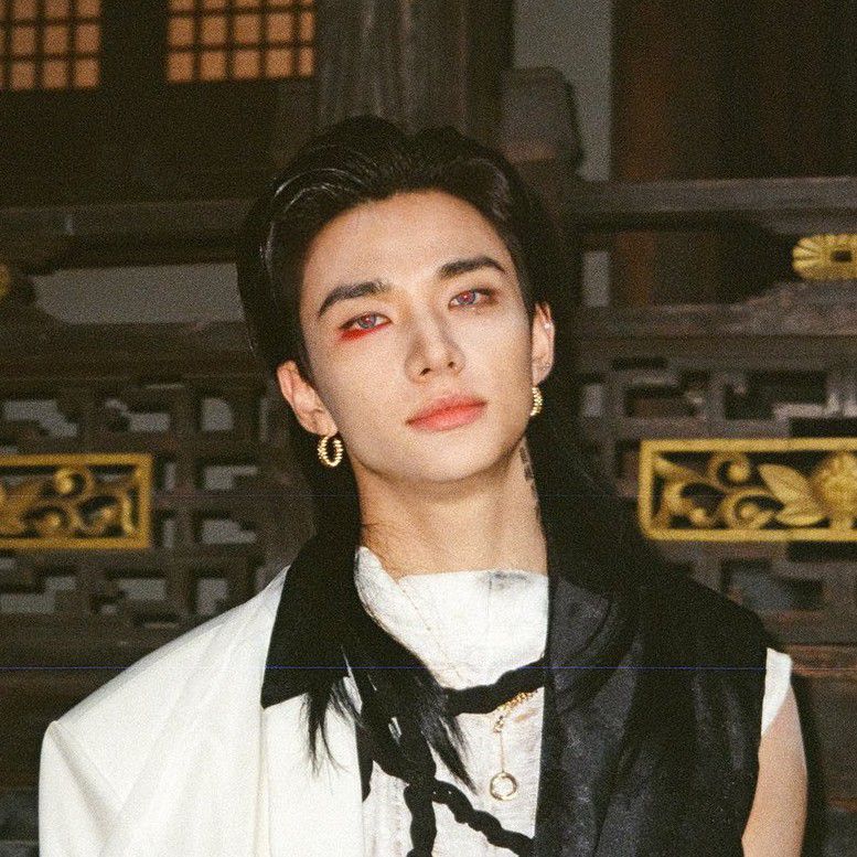 A moment captured by Hyunjin (Stray Kids)'s fan