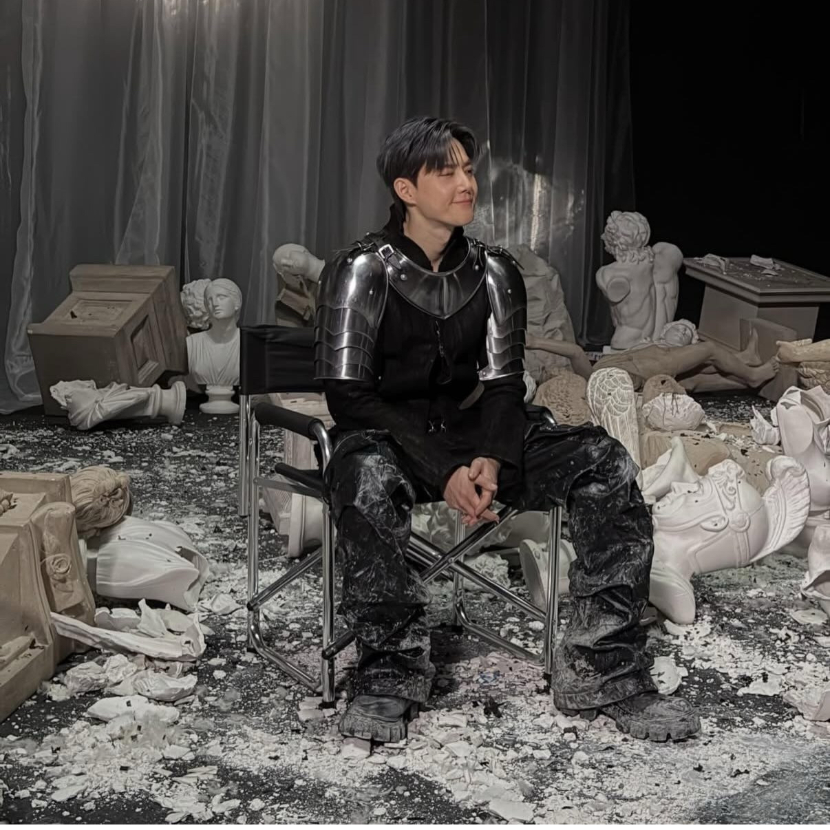 Recent activity shot of Suho (EXO)