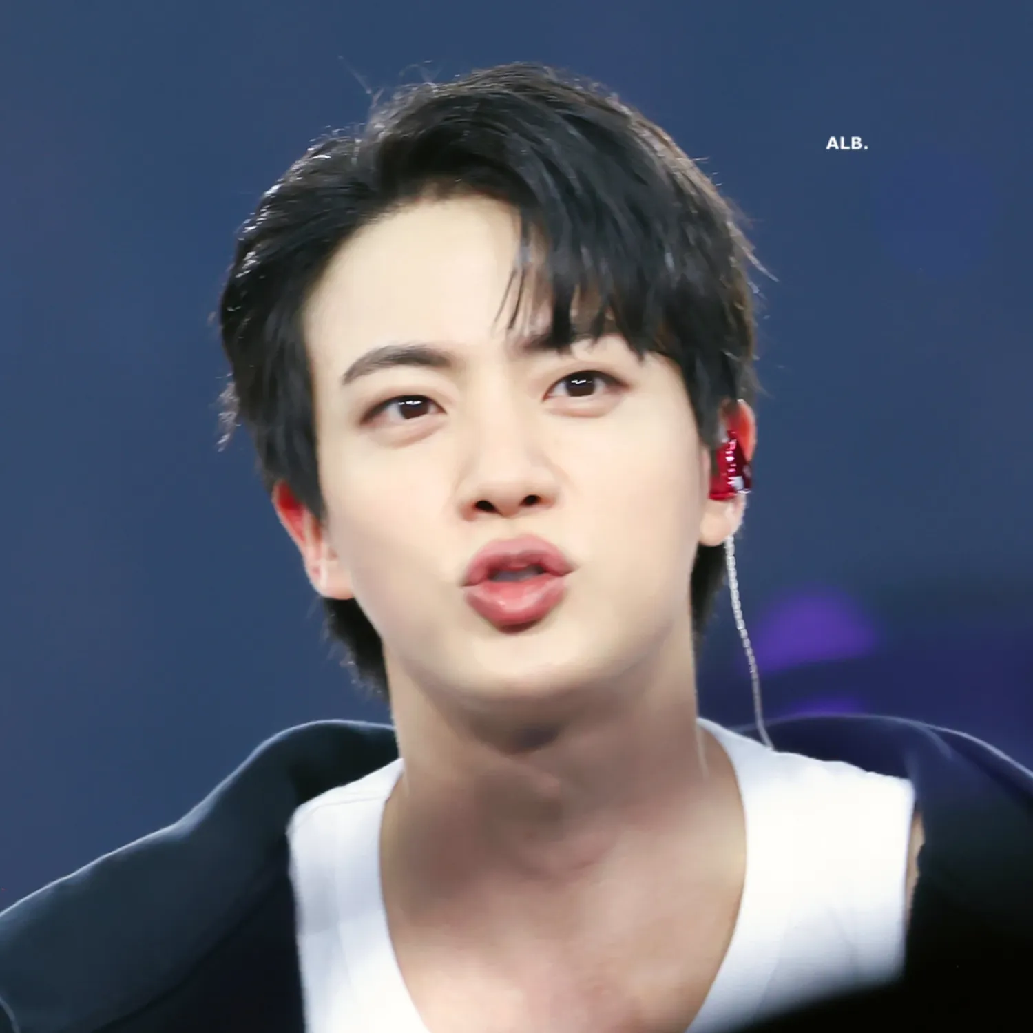 Momen yang diabadikan oleh penggemar Jin (BTS)