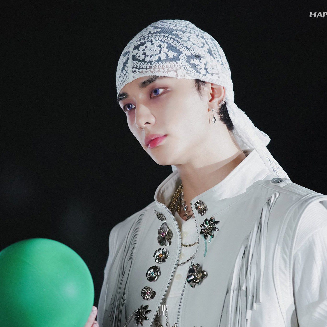 Recent activity shot of Hyunjin (Stray Kids)