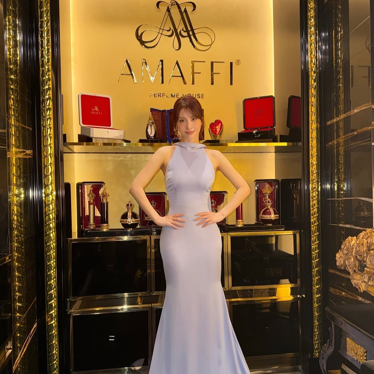 A moment captured by Momo (TWICE)'s fan