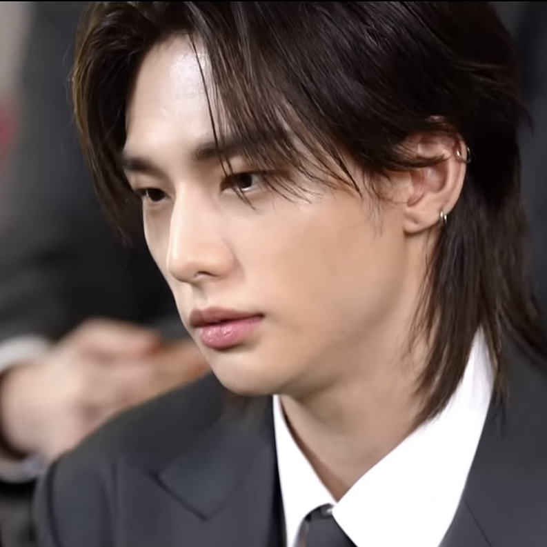 Recent activity shot of Hyunjin (Stray Kids)