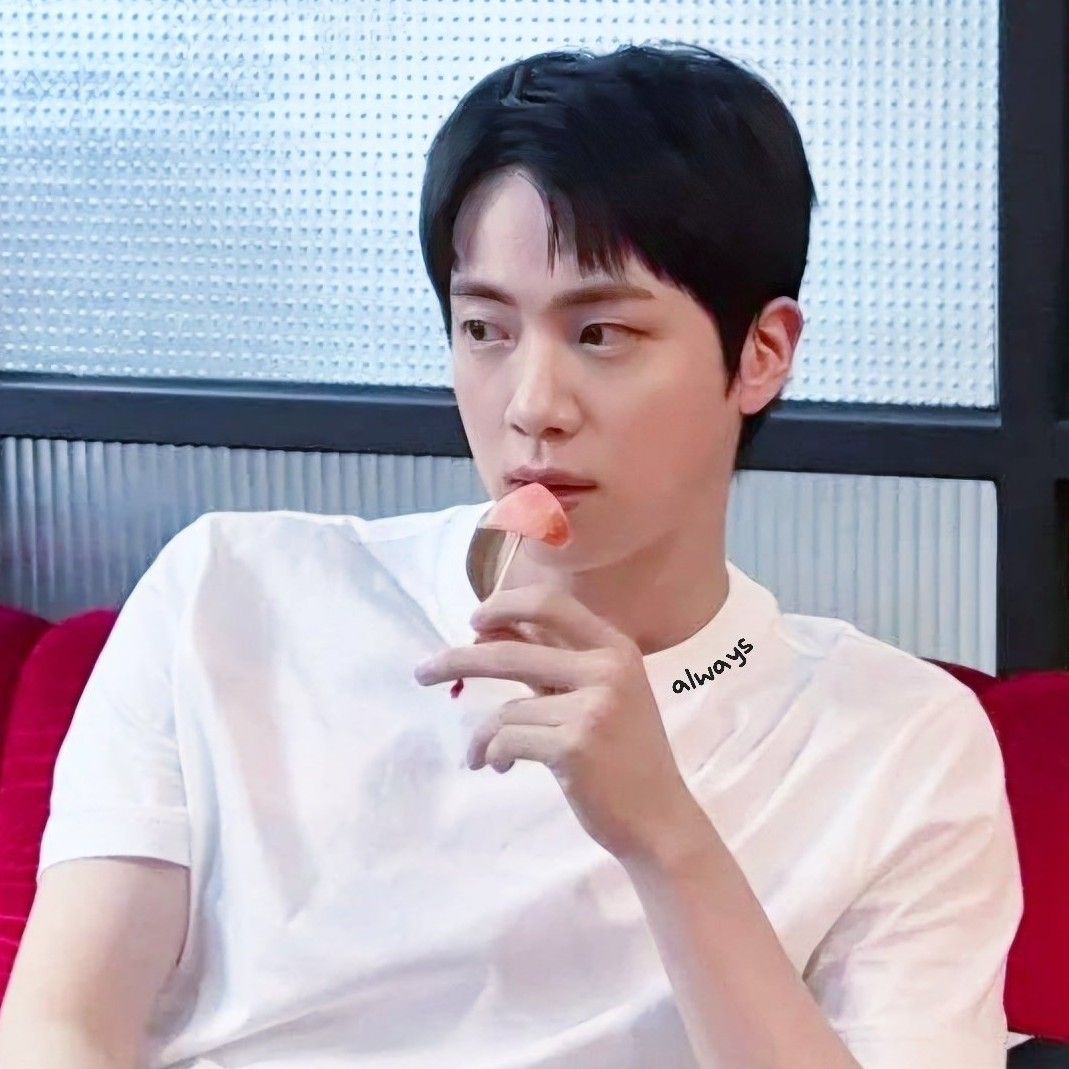 Jin (防彈少年團)粉絲拍下的瞬間