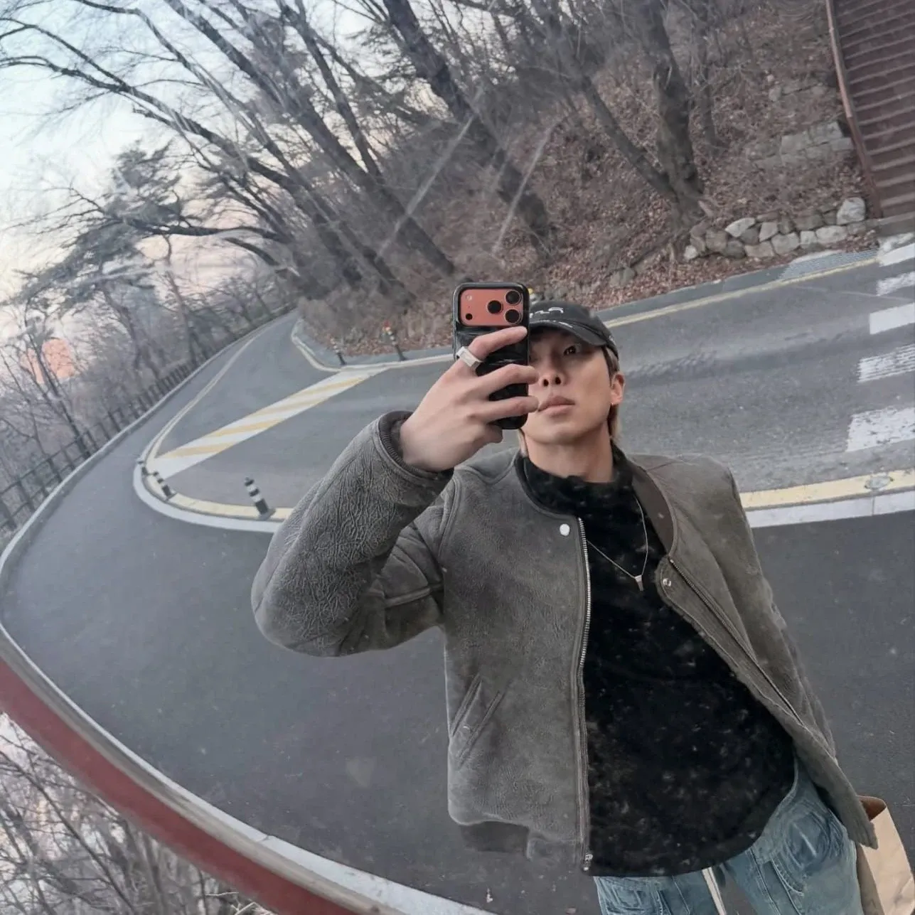 A moment captured by RM (BTS)'s fan