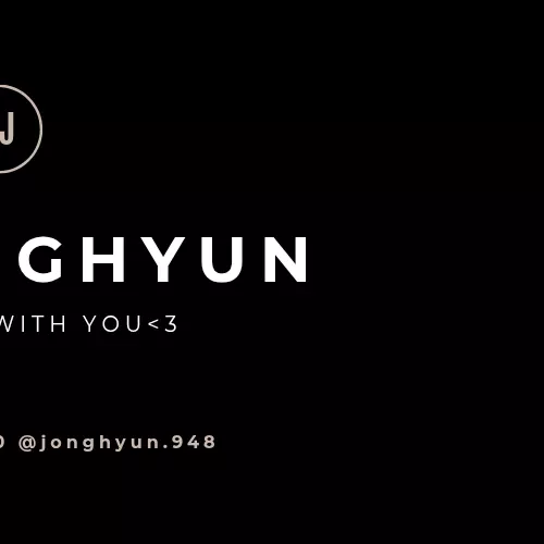 Latest photo of Jonghyun (SHINee)