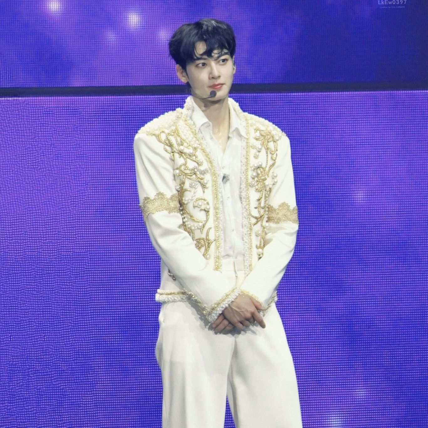 Recent activity shot of Eunwoo (ASTRO)