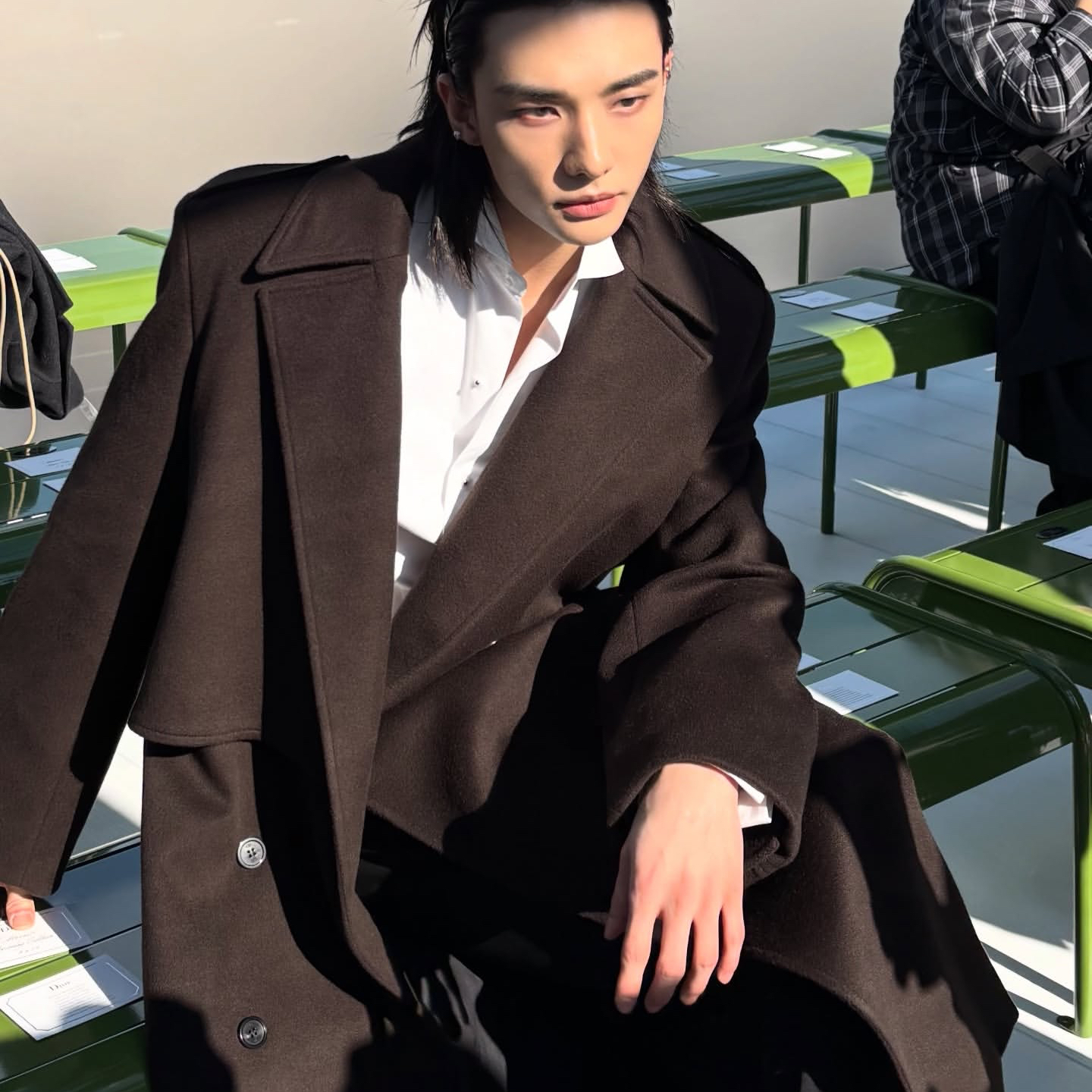 Recent activity shot of Hyunjin (Stray Kids)