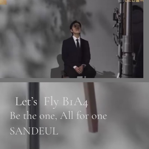 Behind-the-scenes cut of Sandeul (B1A4)