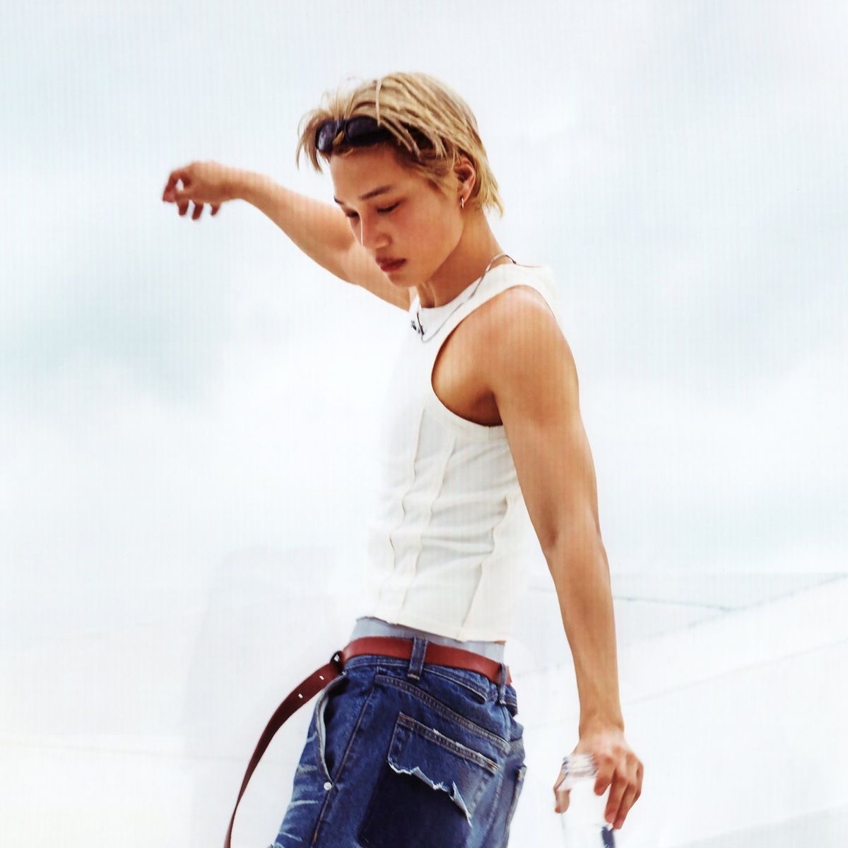 Kai (EXO)粉丝拍下的瞬间