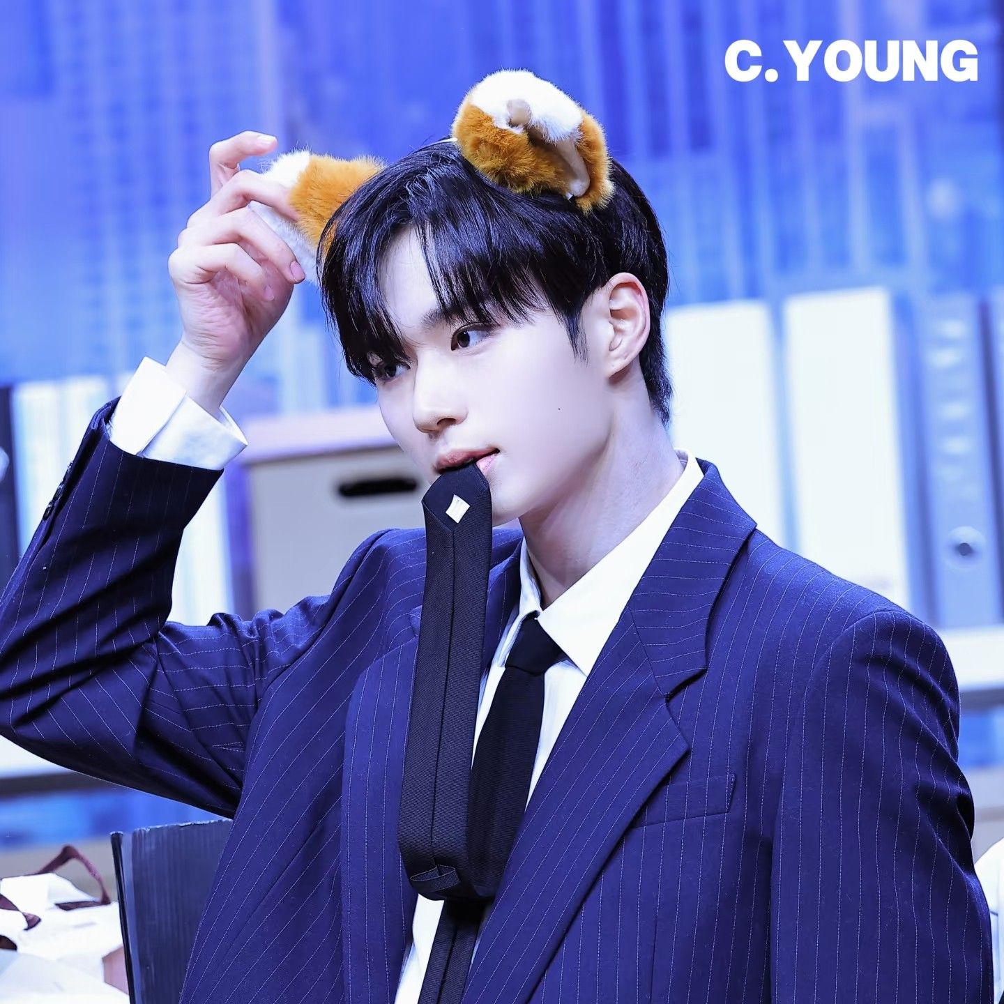 Behind-the-scenes cut of Kim Junseo (ALPHA DRIVE ONE)