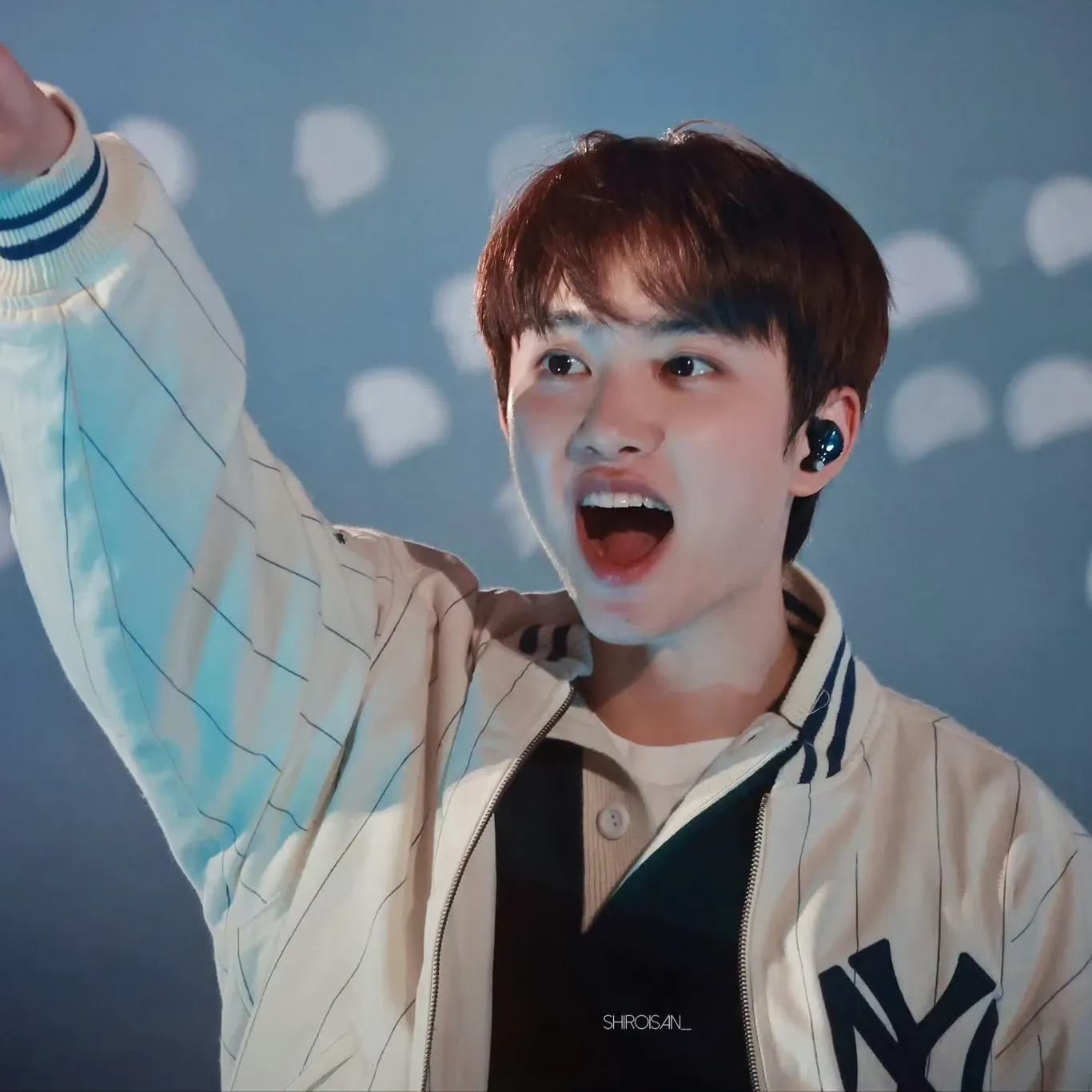 A moment captured by EXO's fan