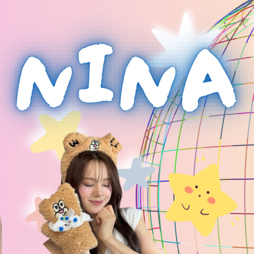 A moment captured by Nina (NiziU)'s fan