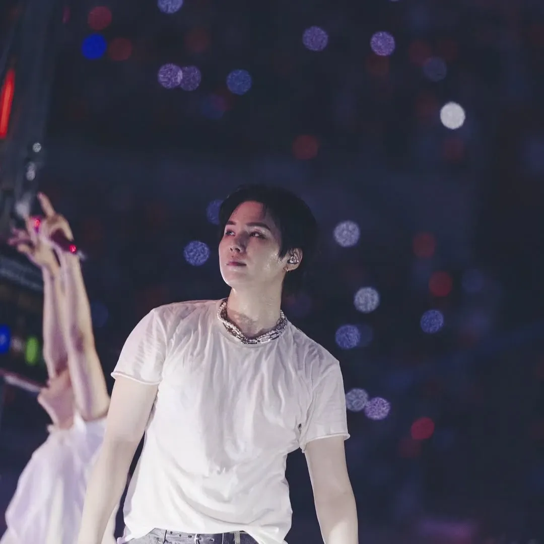 Momen yang diabadikan oleh penggemar SUGA (BTS)