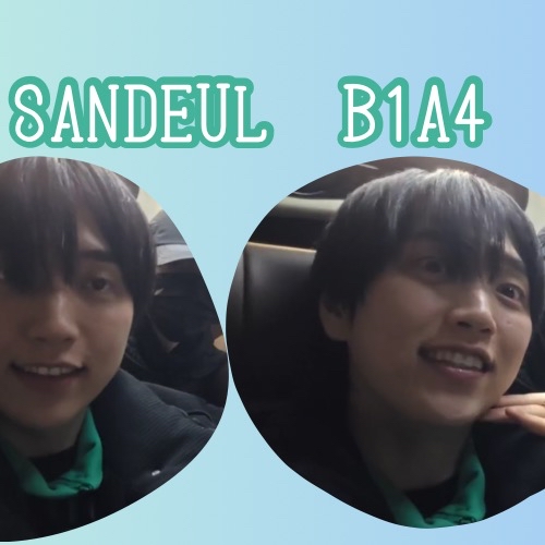 Foto aktivitas terbaru Sandeul (B1A4)
