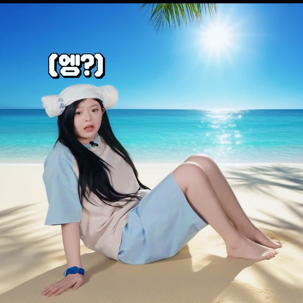 Behind-the-scenes cut of NewJeans