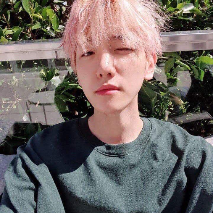 Foto aktivitas terbaru Baekhyun (EXO)