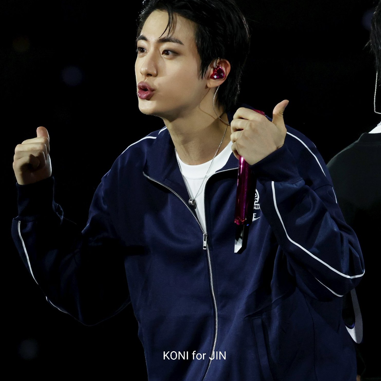Potret di balik layar Jin (BTS)