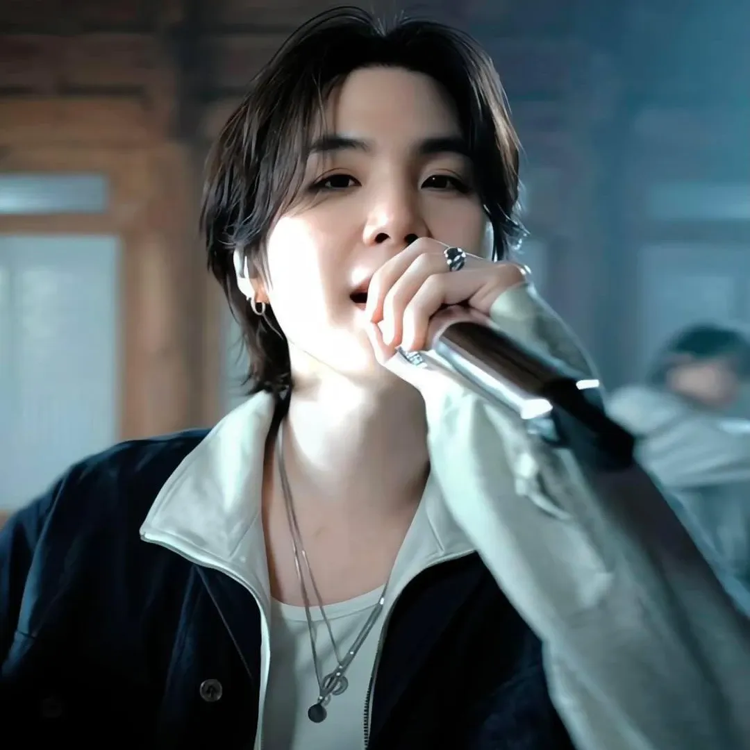 Recent activity shot of SUGA (BTS)