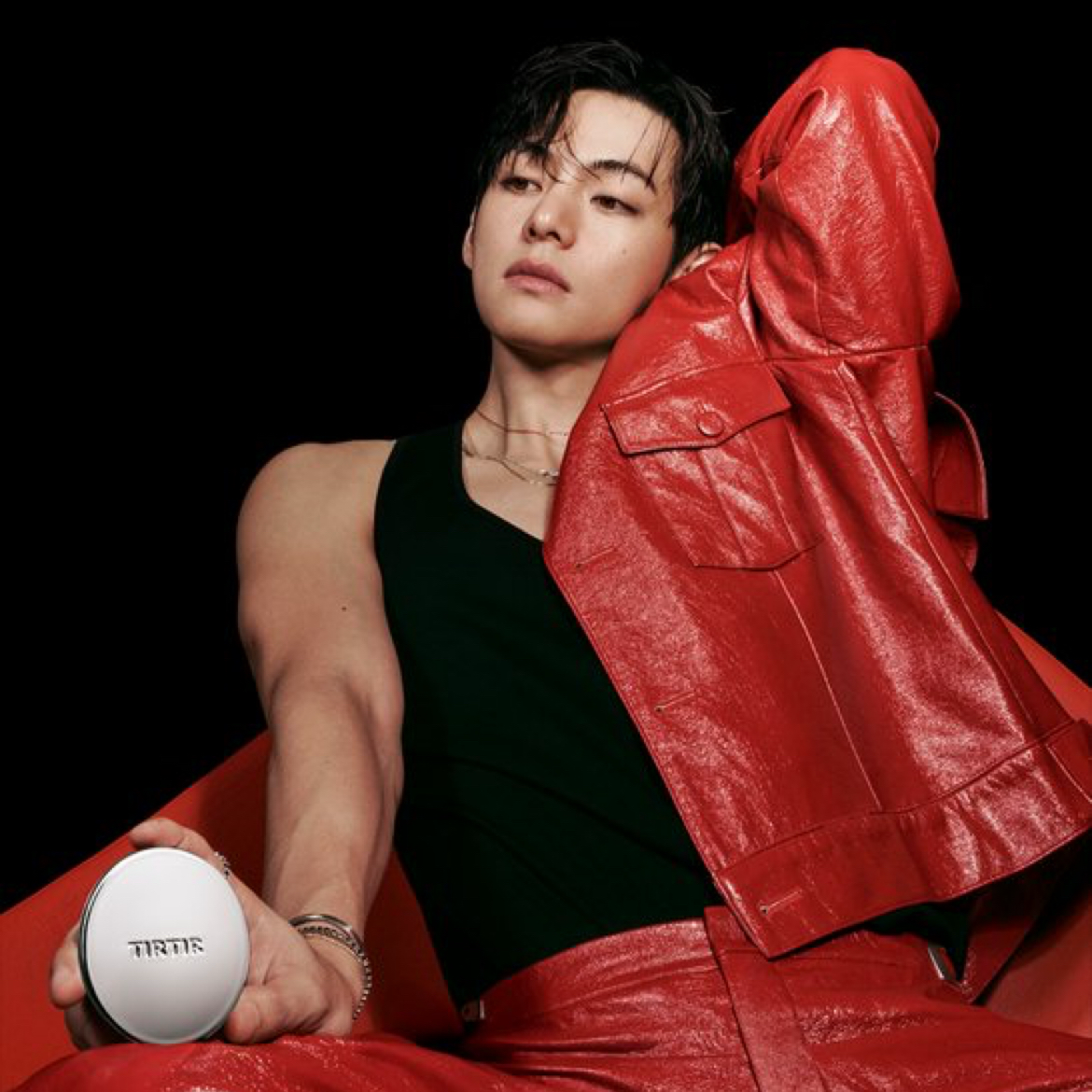 A moment captured by V (BTS)'s fan