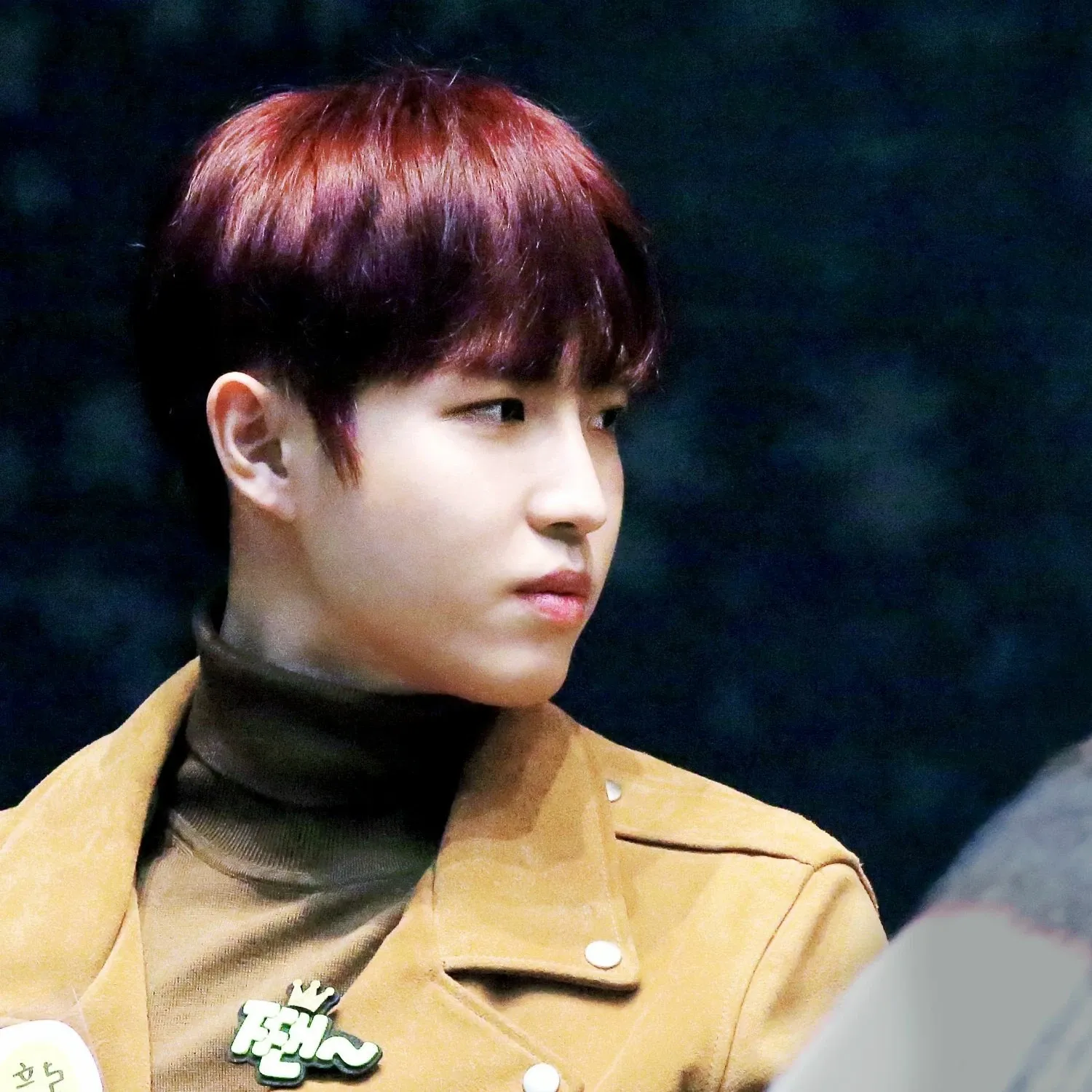 Behind-the-scenes cut of Kim Jaehwan