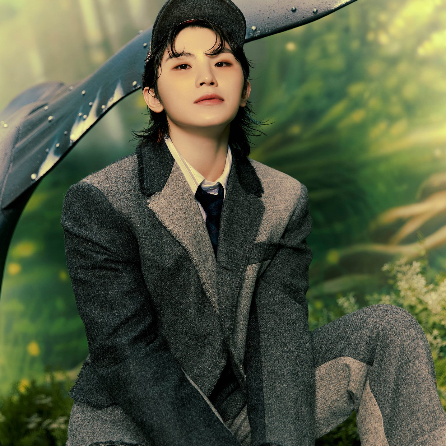Recent activity shot of Woozi (SEVENTEEN)