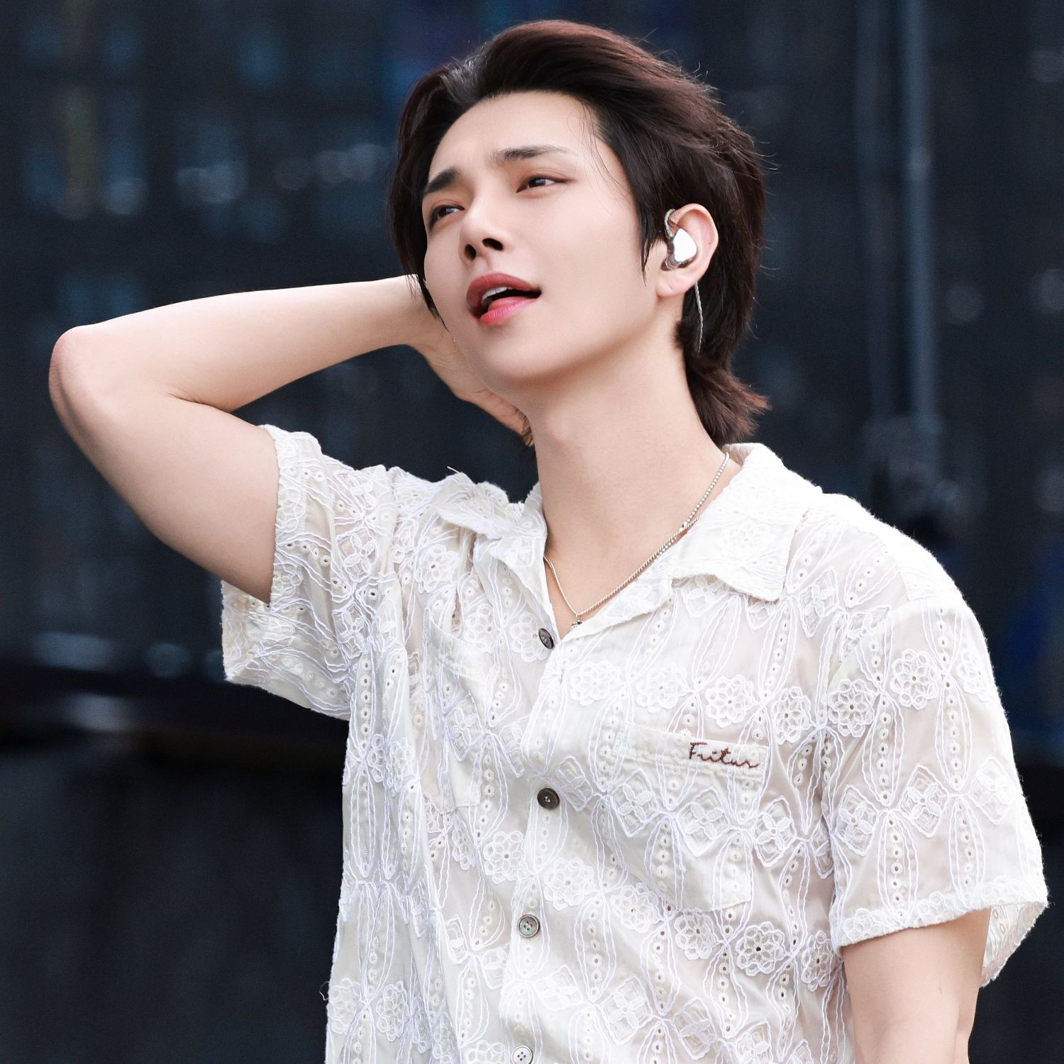 A moment captured by Joshua (SEVENTEEN)'s fan