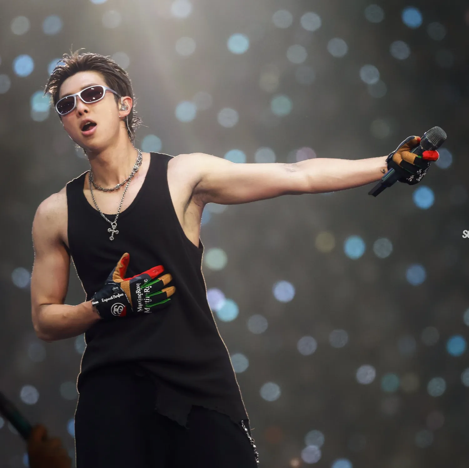 A moment captured by RM (BTS)'s fan