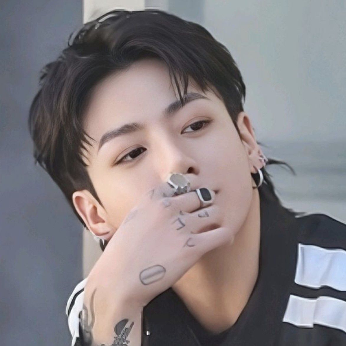 Recent activity shot of Jungkook (BTS)