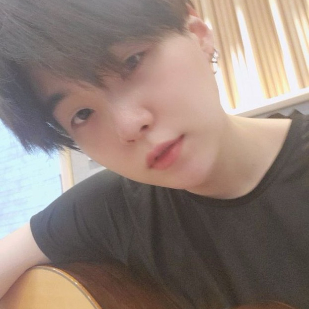 A moment captured by SUGA (BTS)'s fan