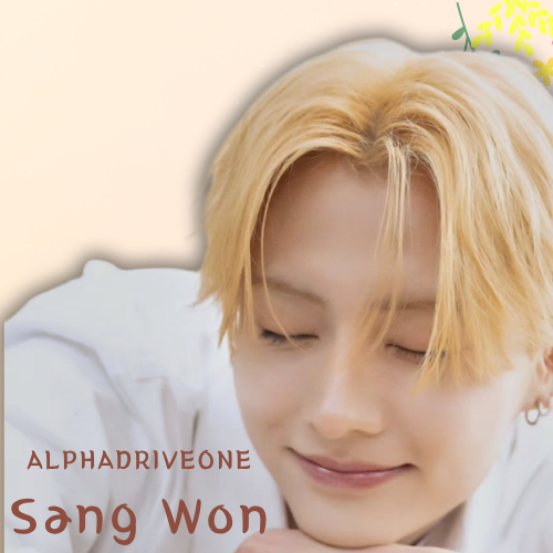 Recent activity shot of Lee Sangwon (ALPHA DRIVE ONE)