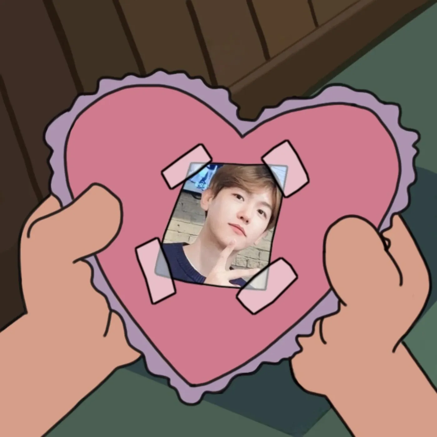 伯賢 (EXO)粉絲拍下的瞬間