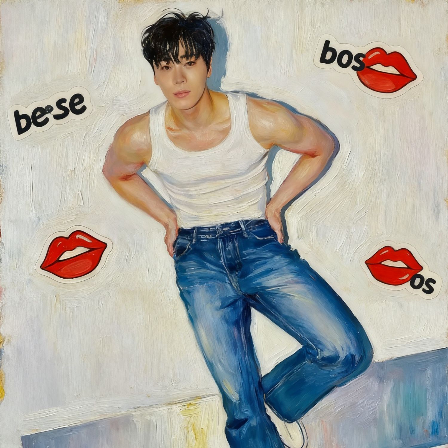 Recent activity shot of Moonbin (ASTRO)