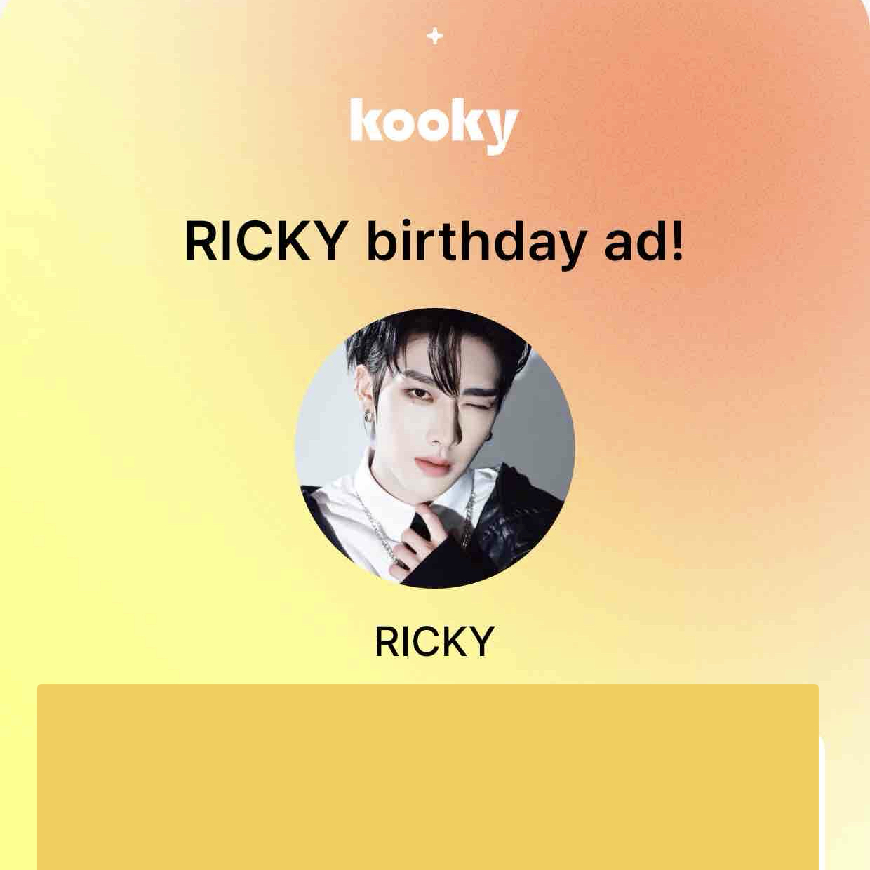 Latest photo of Ricky (ZEROBASEONE)