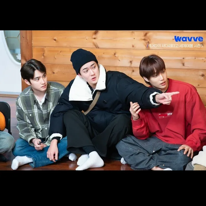 A moment captured by EXO's fan