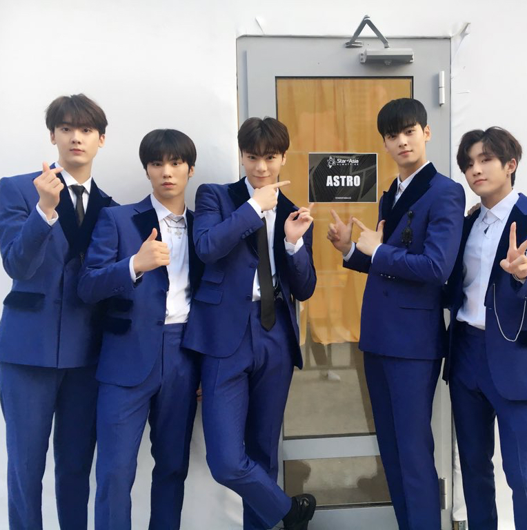 A moment captured by Sanha (ASTRO)'s fan