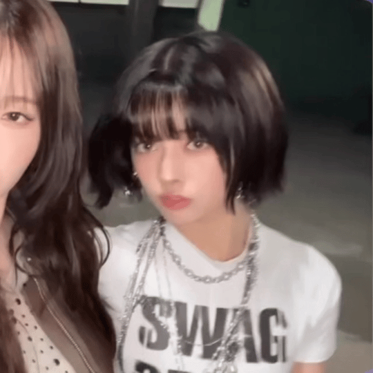 A moment captured by Rima (NiziU)'s fan