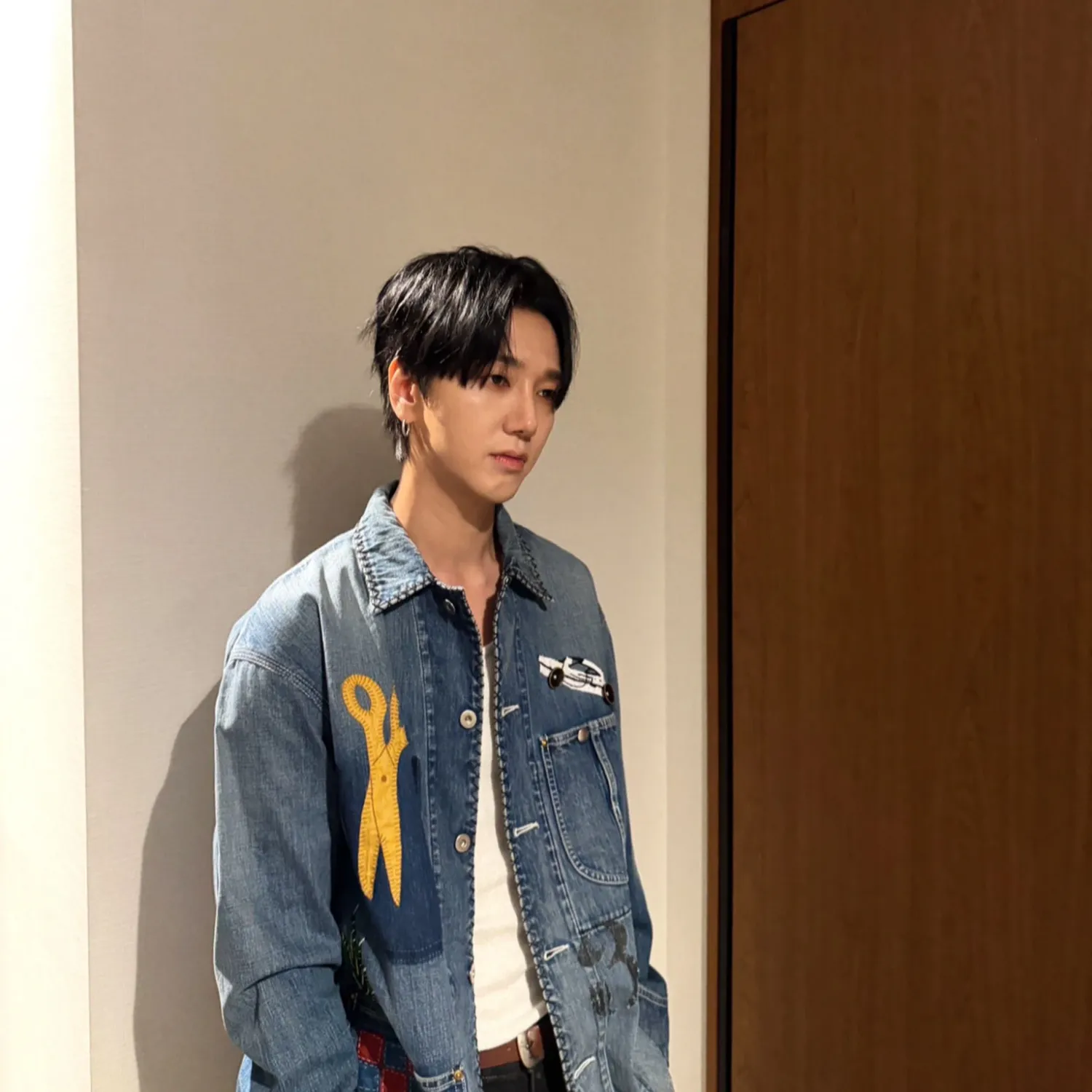 A moment captured by Super Junior's fan