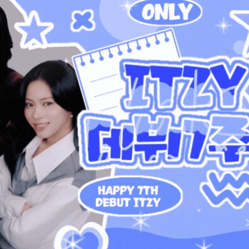 A moment captured by ITZY's fan