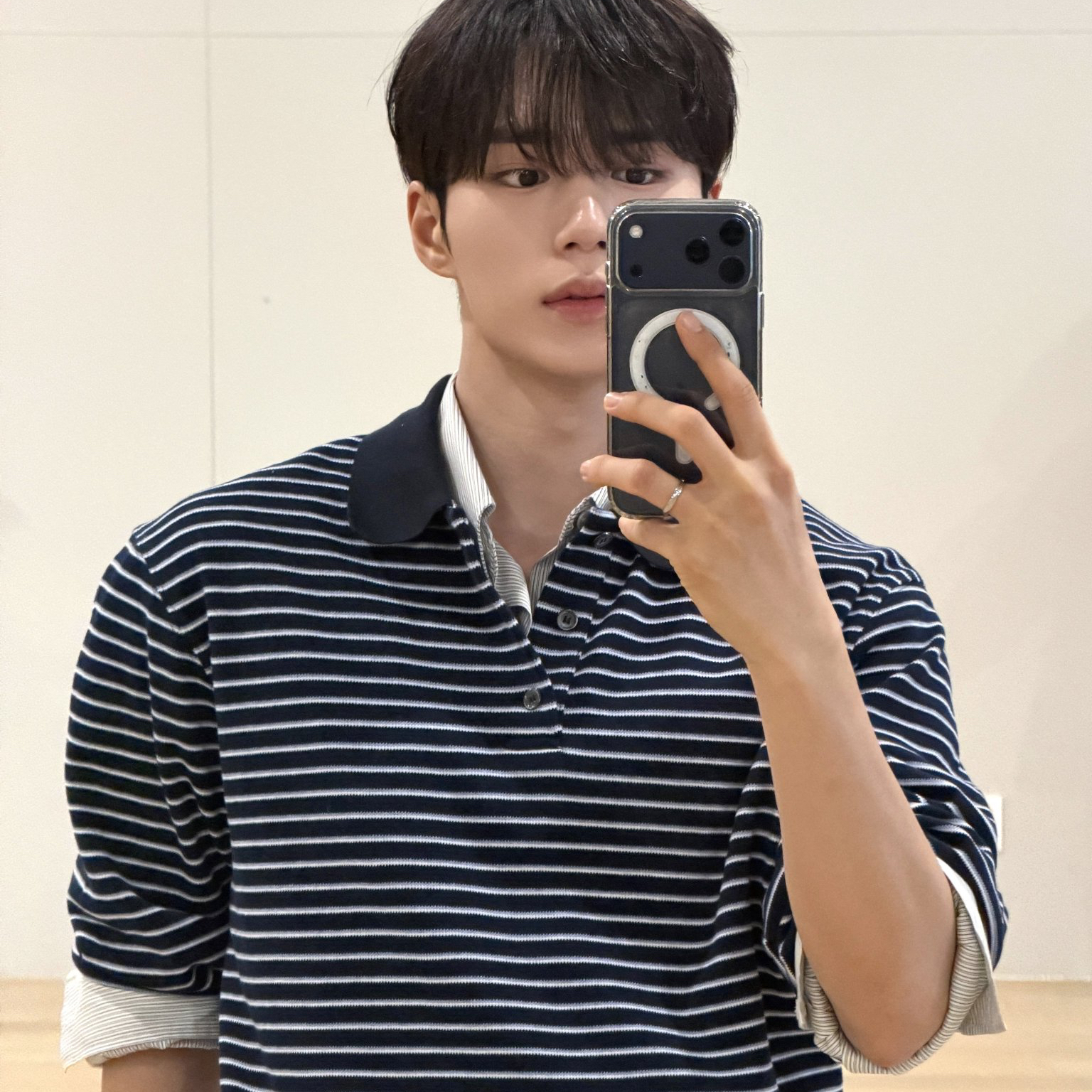 A moment captured by Kim Junseo (ALPHA DRIVE ONE)'s fan