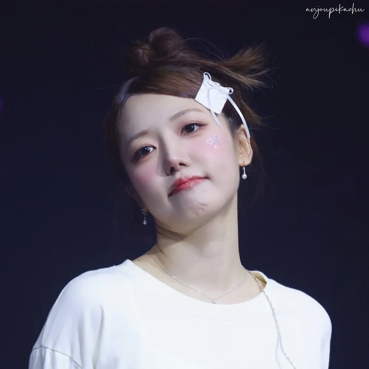 A moment captured by Kim Namjoo (Apink)'s fan