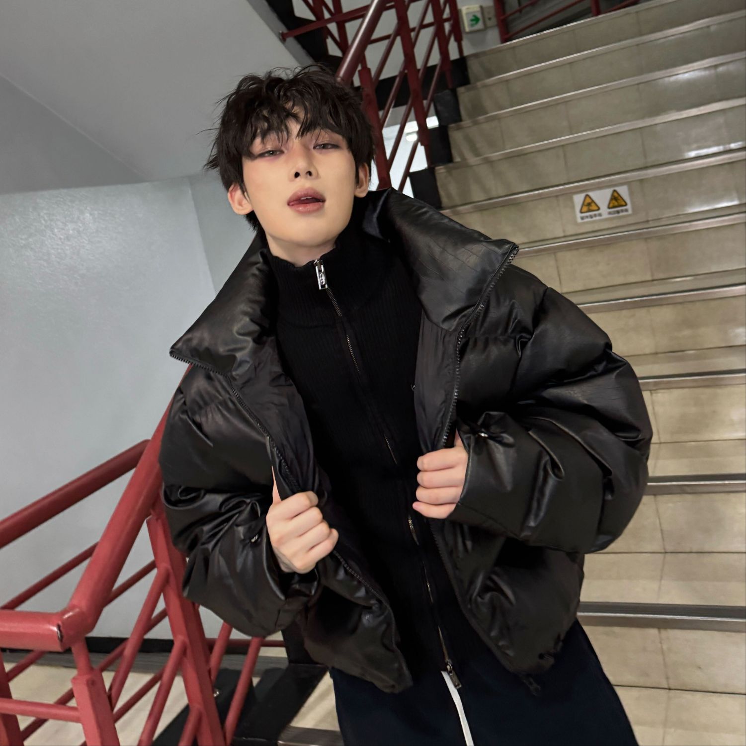 A moment captured by Sunoo (ENHYPEN)'s fan