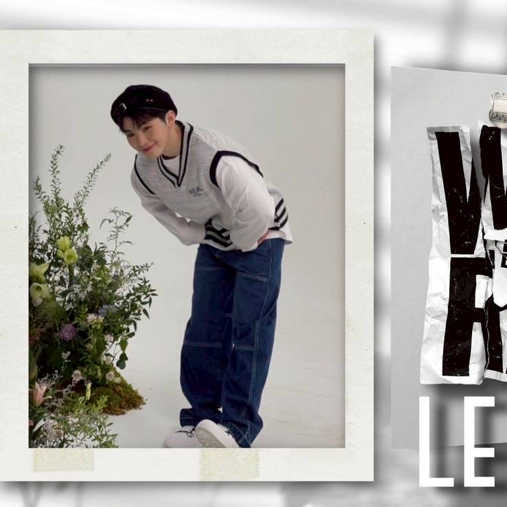 Recent activity shot of Woozi (SEVENTEEN)