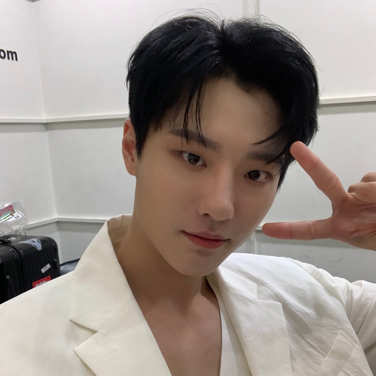 A moment captured by WOODZ's fan