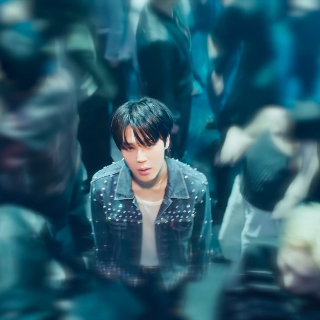 Recent activity shot of Jimin (BTS)