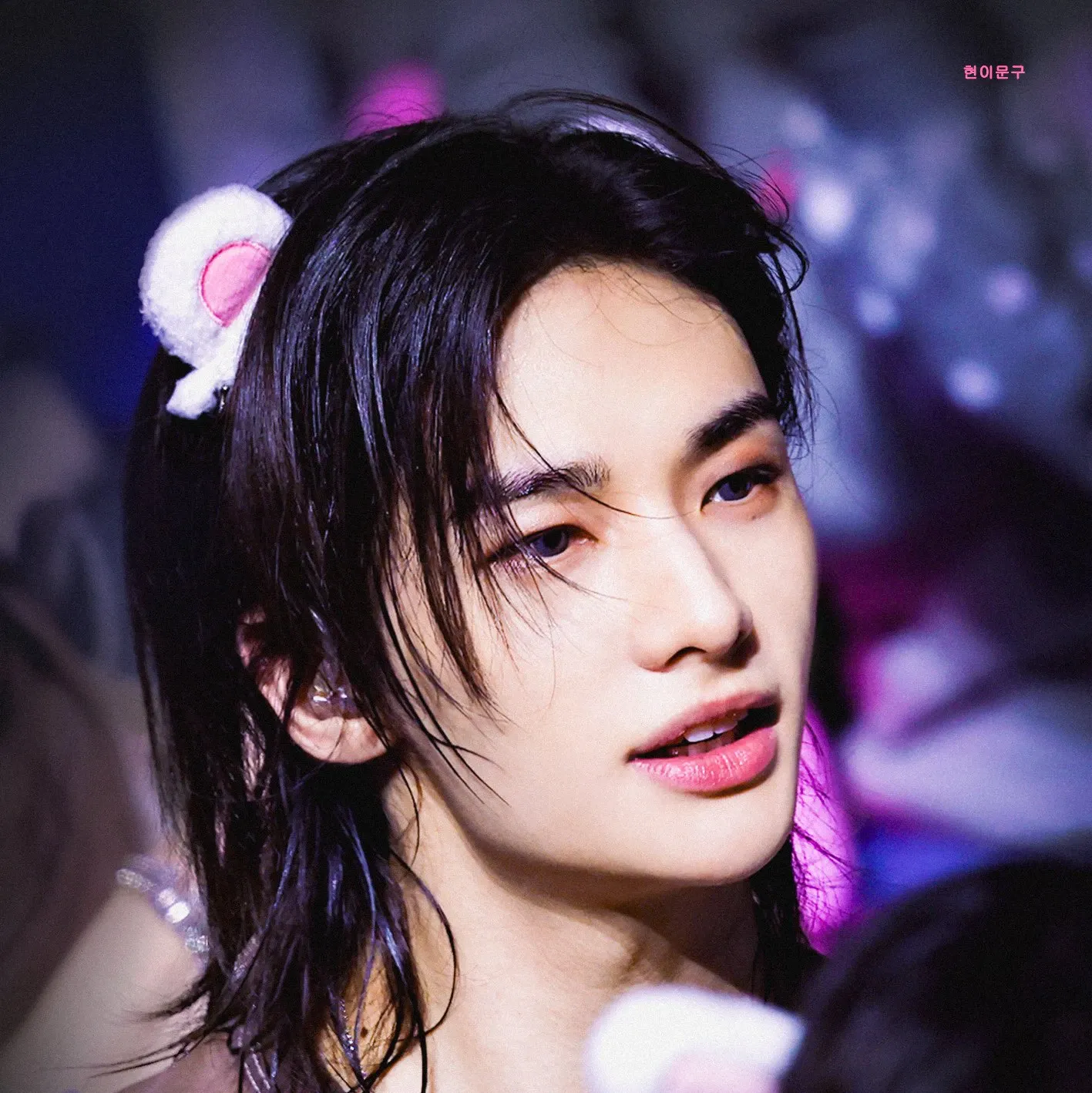 Behind-the-scenes cut of Hyunjin (Stray Kids)