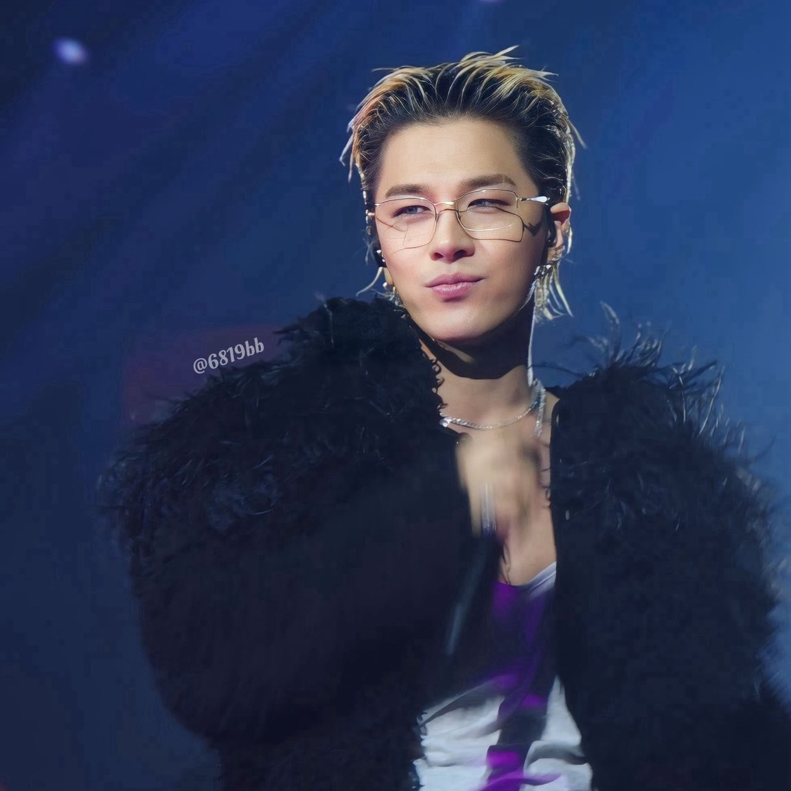 A moment captured by Taeyang (BIGBANG)'s fan