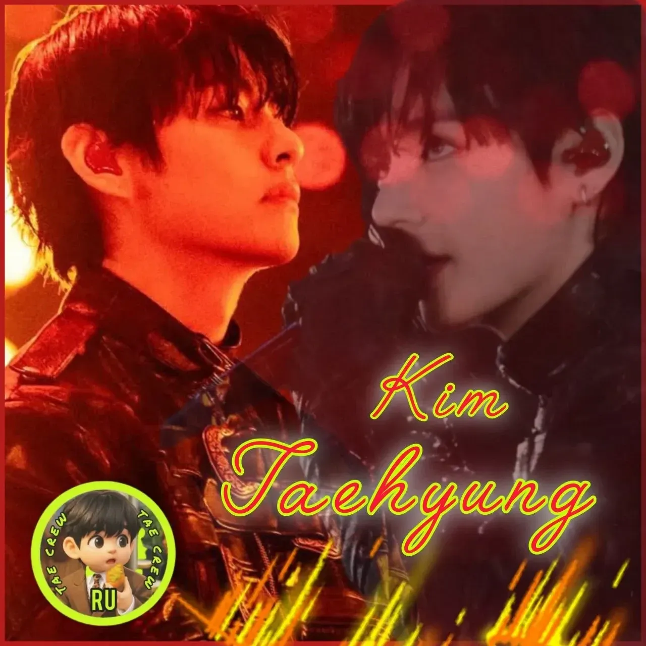 Momen yang diabadikan oleh penggemar V (BTS)