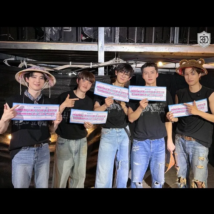 EXO의 비하인드 컷