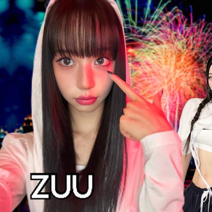 A moment captured by Zuu (SECRET NUMBER)'s fan